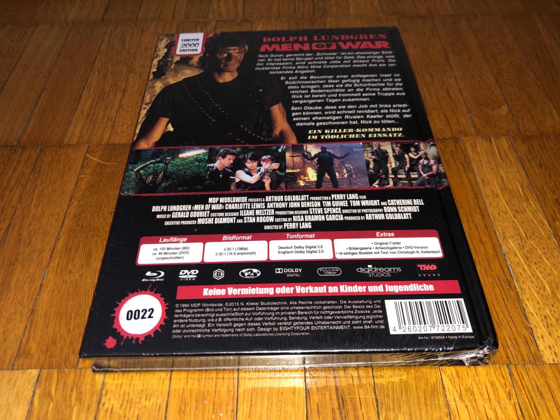 Alle DVDs: Men of War - MEDIABOOK - UNCUT – Neu und originalverpackt aus Basel von havsok 1