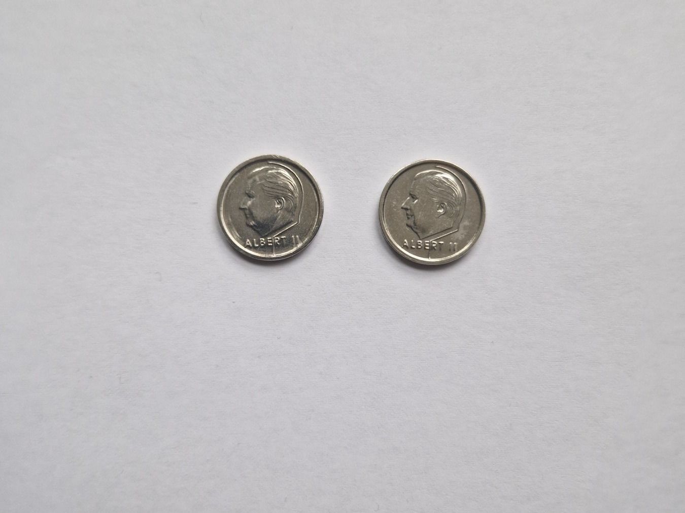 Tutti le monete: 1 Franc Belge 1994 / 1995 Albert II – Usato da La Croix (Lutry) venduto da Lecollectioneur 1