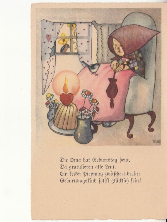 Cartoline postali: Glückwunschkarte ca. 1930 – Usato da Bürglen TG venduto da StampGraf