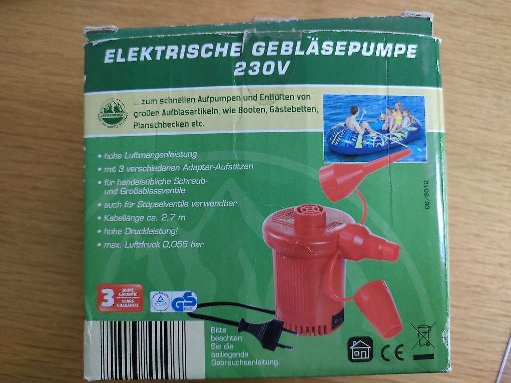 Pompes et pièces: Gebläsepumpe – D'occasion à Kilchberg ZH par evahug 1