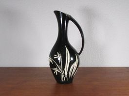 Mid Century Vase Henkelvase Schmid Keramik Krug 50er Jahre