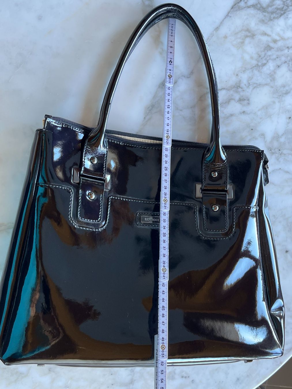 Navyboot Borse da donna: Navyboot Shopper, Vintage, Lackleder – Usato da Bern venduto da cubus01 1