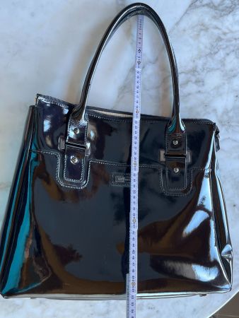 Navyboot Shopper, Vintage, Lackleder