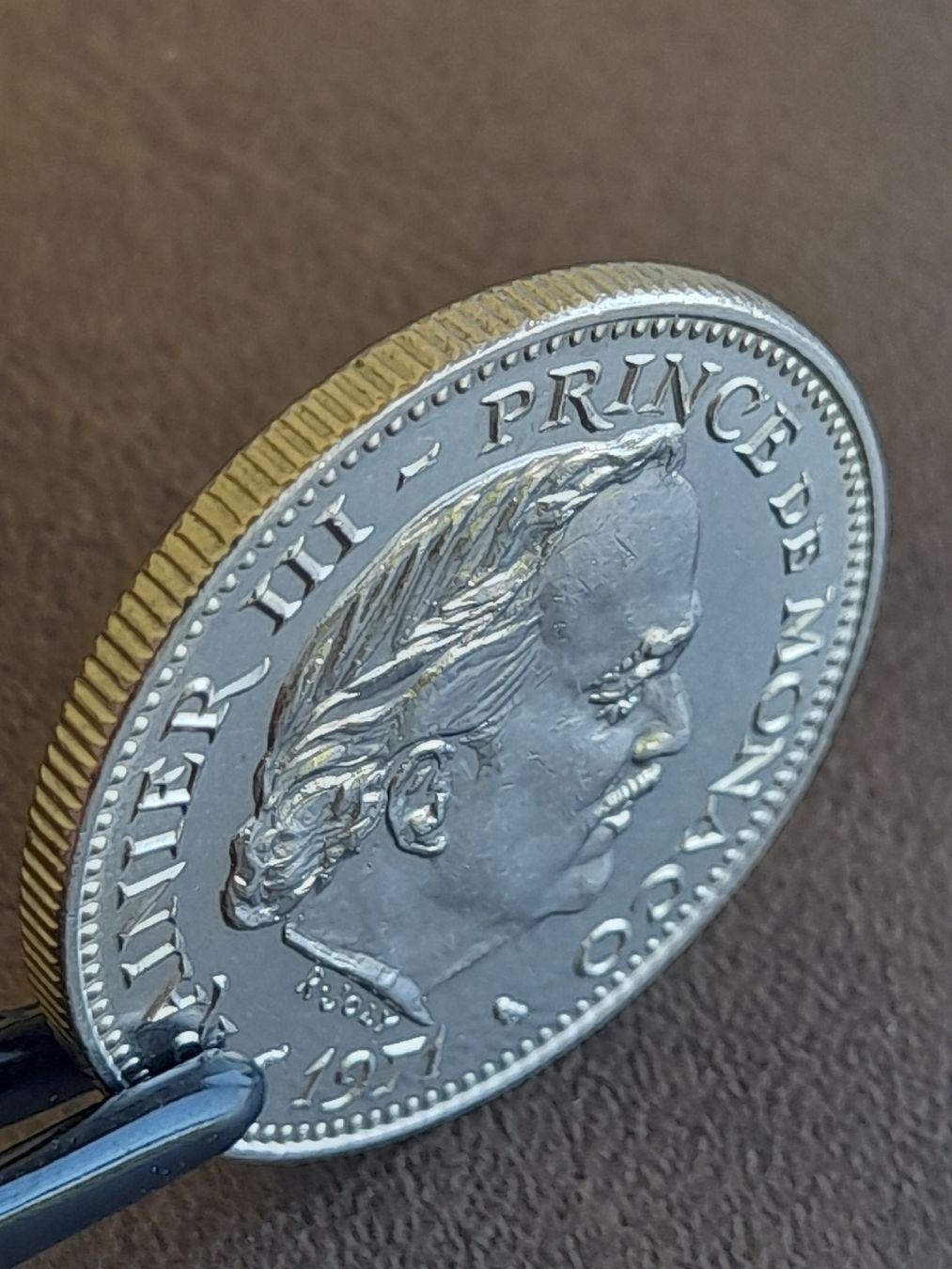 Tutti le monete: Monaco Rainier III 5 Francs 1971 – Usato da Basel venduto da Basel_20 7