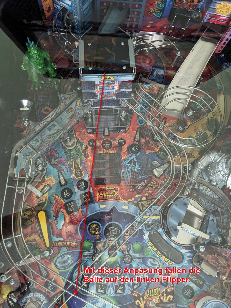 Stern Pinball Flipper: Stern Godzilla Premium Multiball Mod – Nuovo (secondo la descrizione) da Hermetschwil-Staffeln venduto da Fellmann 1