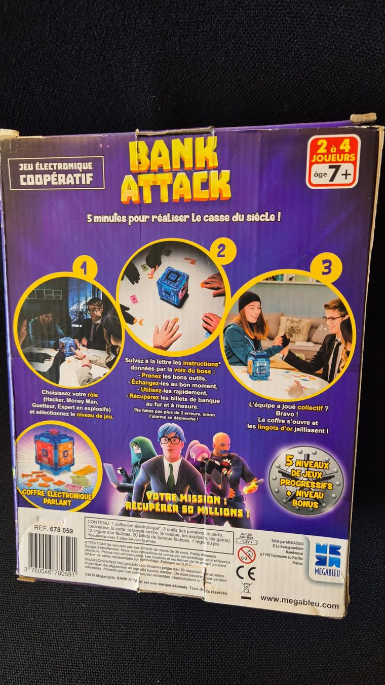 Spiele: Jeu Bank Attack - PN: CHF 35.90 – Gebraucht aus Goumoens-la-Ville von cfaIII 1
