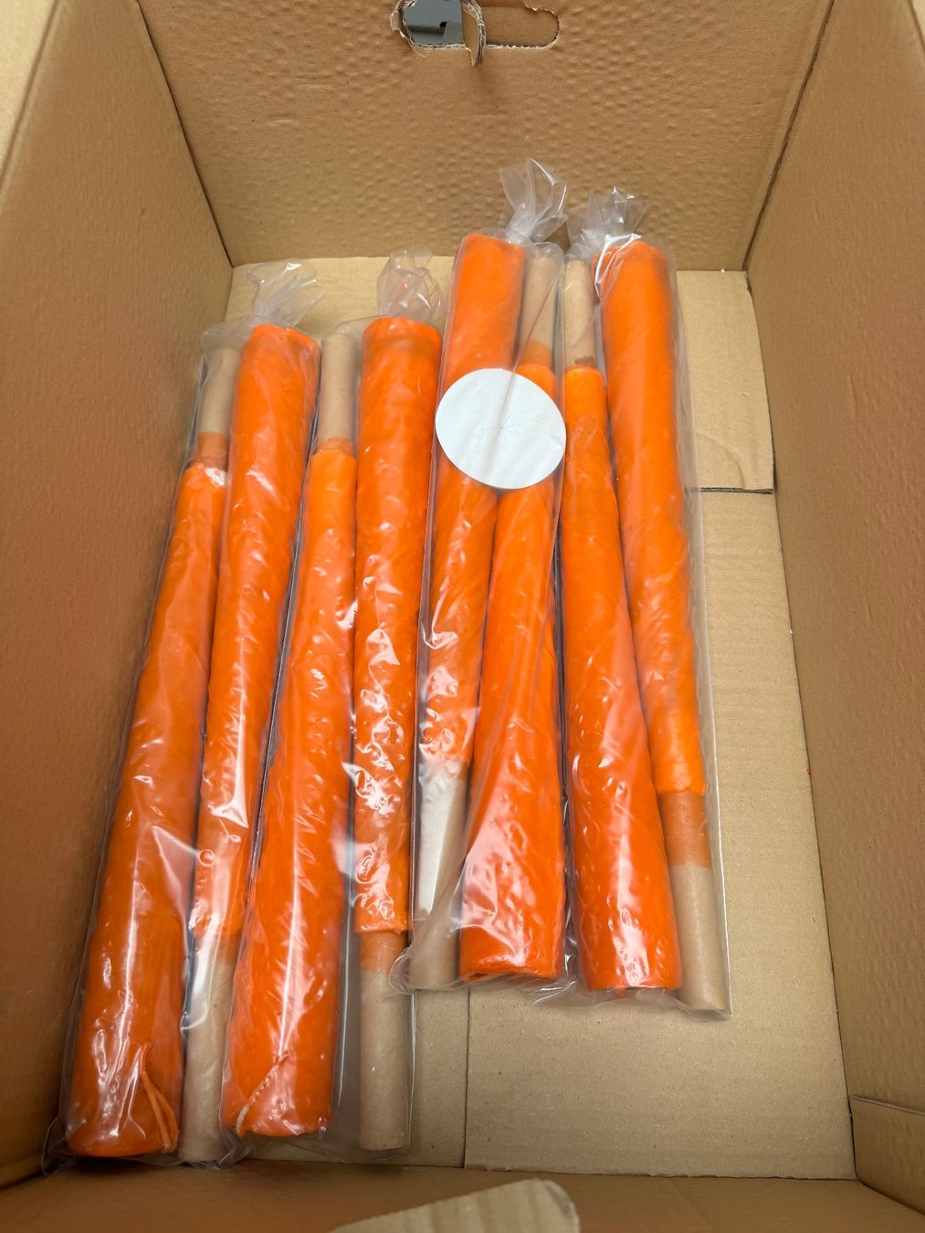 Kerzen: 565 Posten Handfakeln aus Liquidation – Gebraucht aus Derendingen von Meisterstuecke