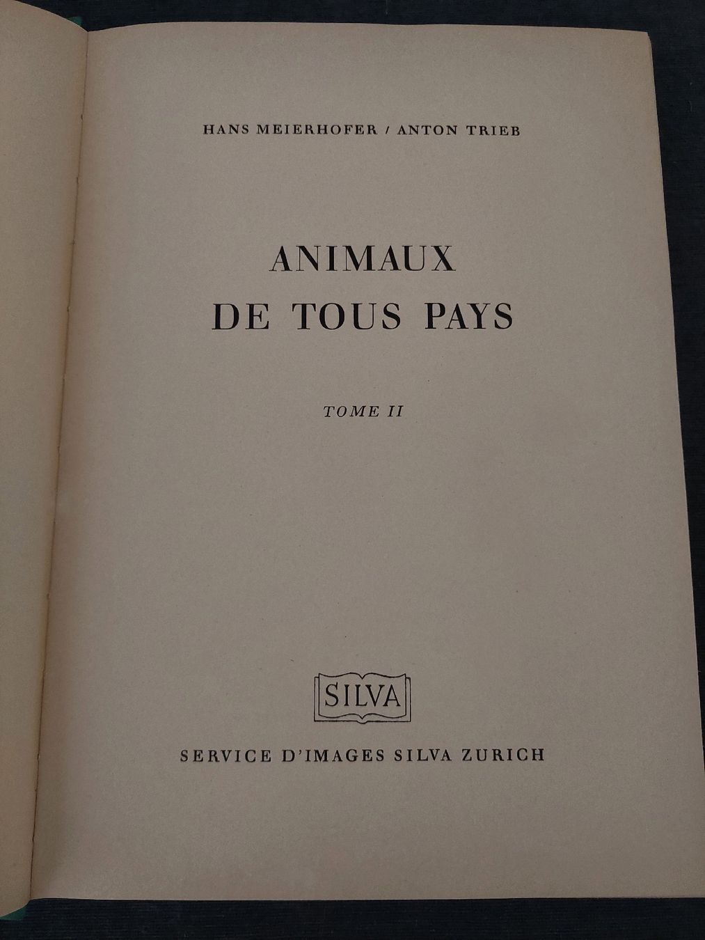 Bücher: Animaux de tous pays – Gebraucht aus Yverdon-les-Bains von pri_x6j6 4