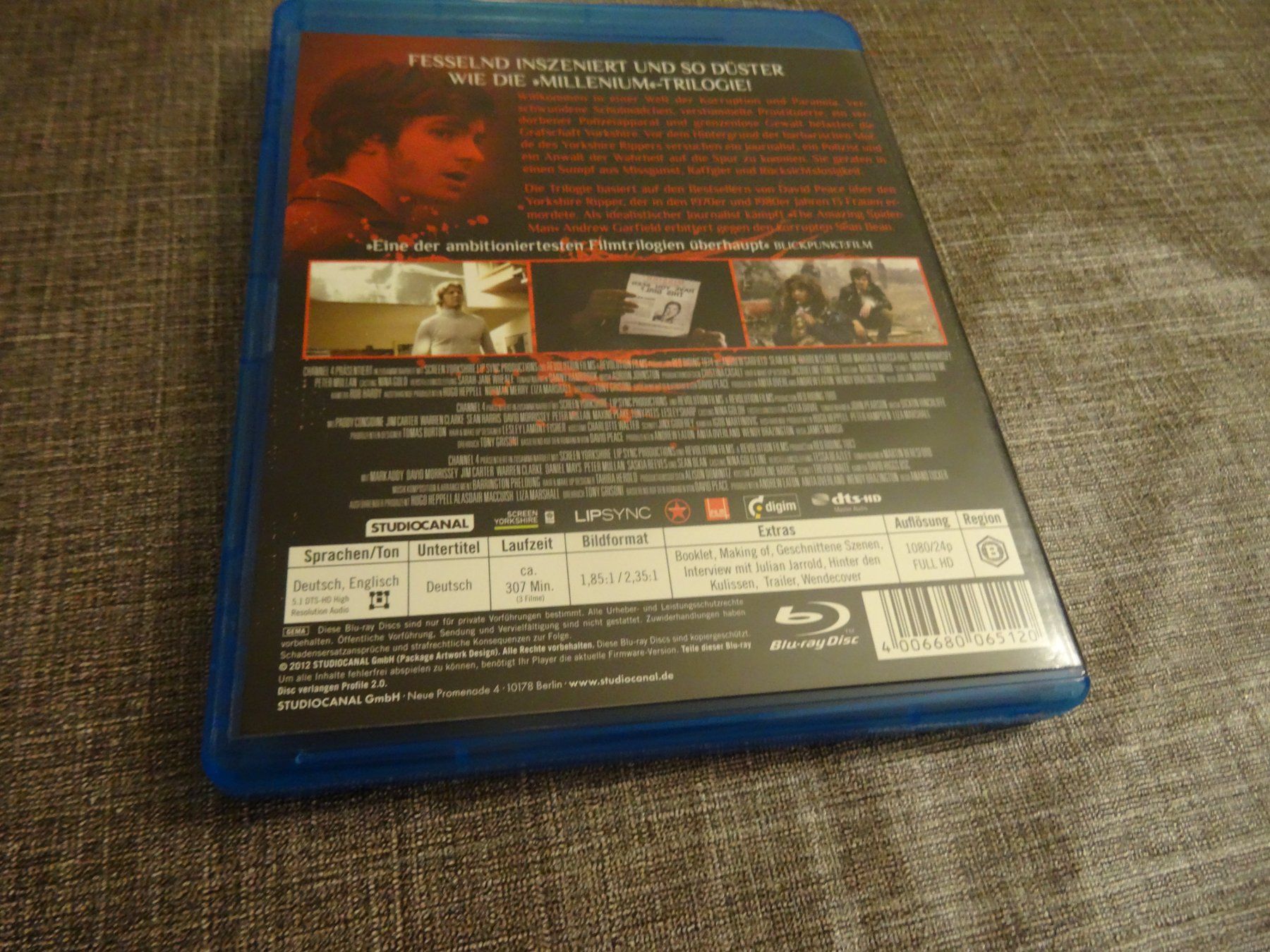 Alle DVDs: Yorkshire Killer Thriller Trilogie  BLU-RAY – Gebraucht aus Olten von Disc-Verkauf 3
