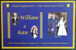 PENRHYN Cook Islands Kat. Block 94 ** 2010 William & Kate