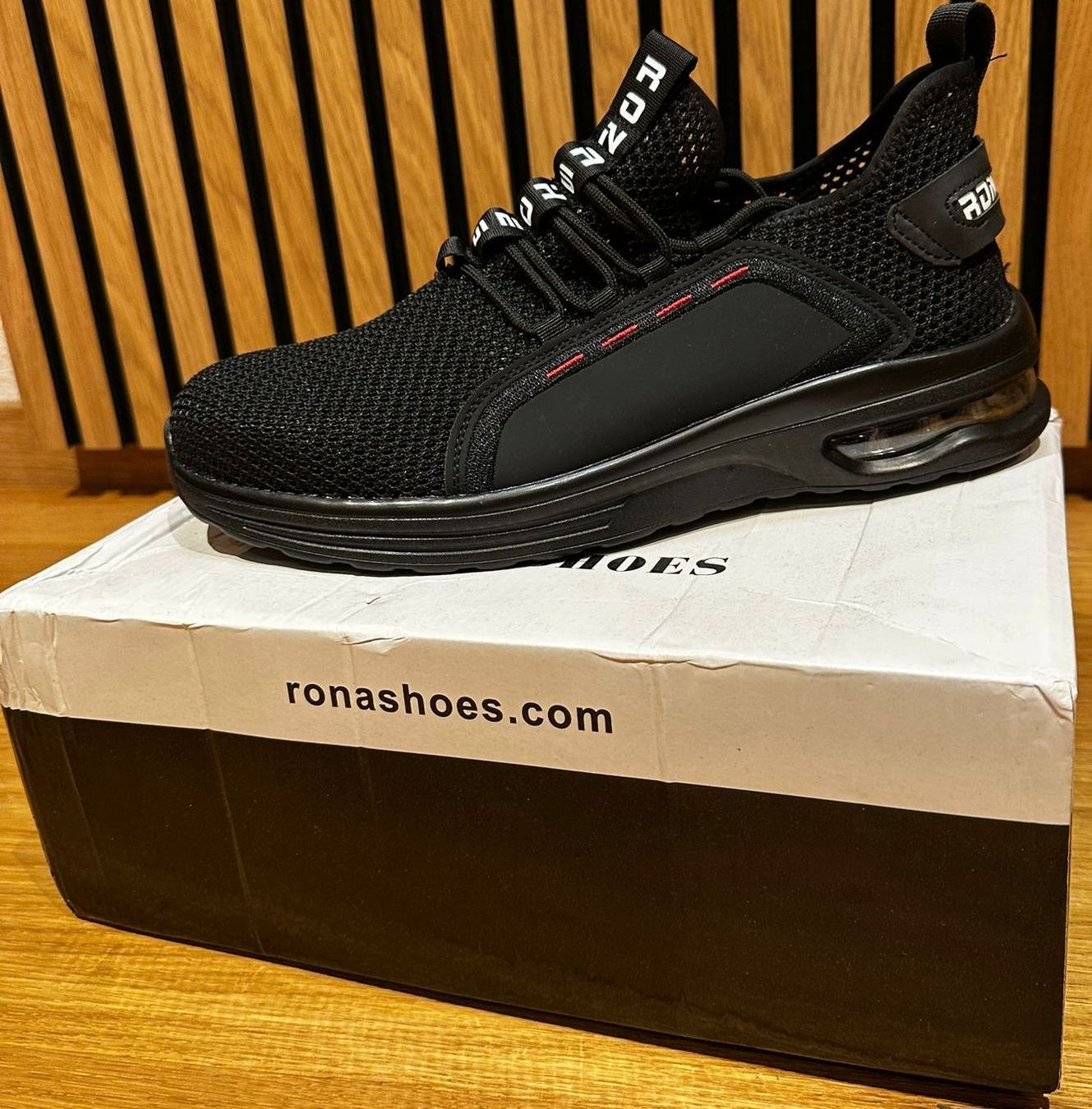 Scarpe da uomo: Neue, ungetragene RONA Sicherheitsschuhe Grösse 47 – Nuovo (secondo la descrizione) da Leibstadt venduto da tho_l56l