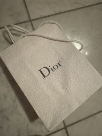Original Dior Geschenktasche, neuwertig, zartrosa!