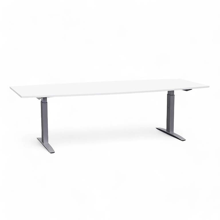 Scrivanie: Grande table de conférence Tradingzone Proline Blanc 240x100 – Usato da Grimentz venduto da lau_9m2t 1