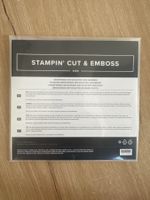 Stampin Up Stanzformen “Berührende Botschaften Deutsch”