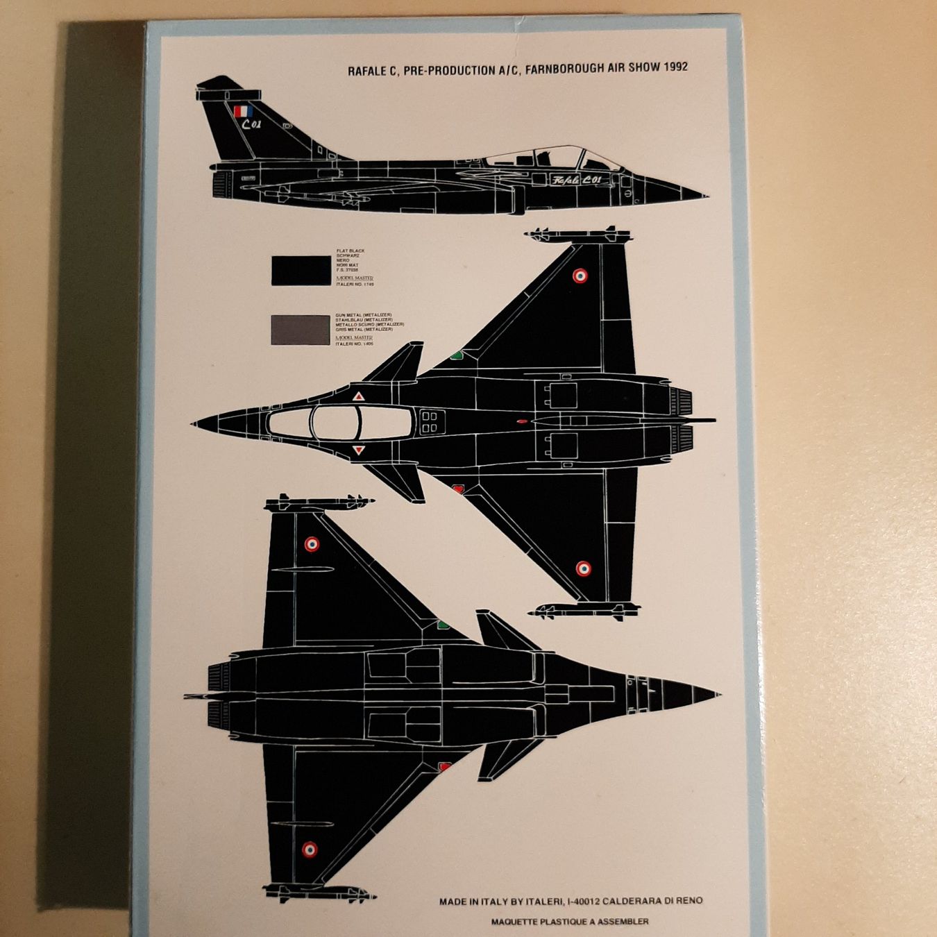 Italeri Kits de montage: 2347 ... Dassault Rafale C ... Italeri 026 – D'occasion à Bonstetten par Benibanny59 1