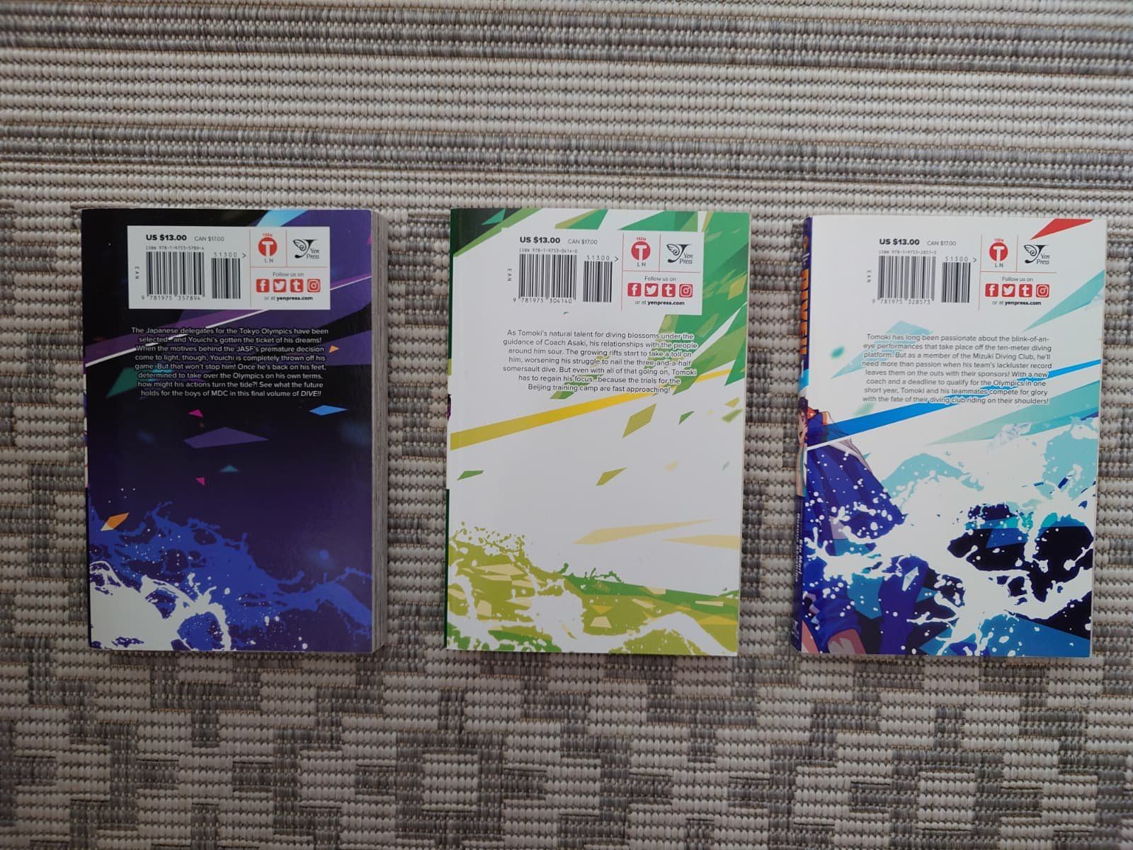 Fumetti: Dive! - Band 1-3 – Usato da Opfikon venduto da gra_tn6r 1