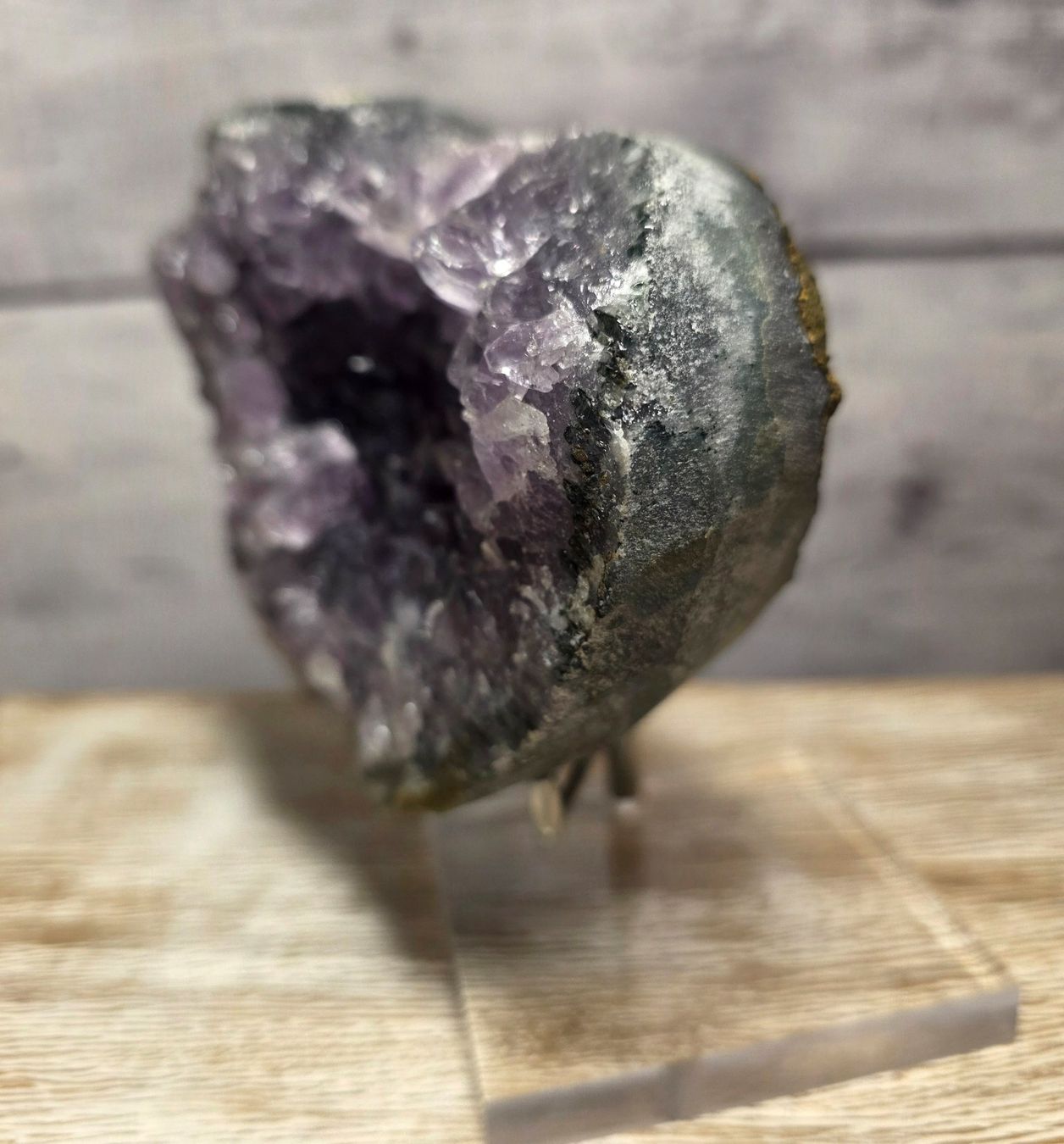 Minerali & Pietre curative: Amethyst Herz 755g – Nuovo e nell'imballaggio originale da Matzingen venduto da Shay_Crystalz 2