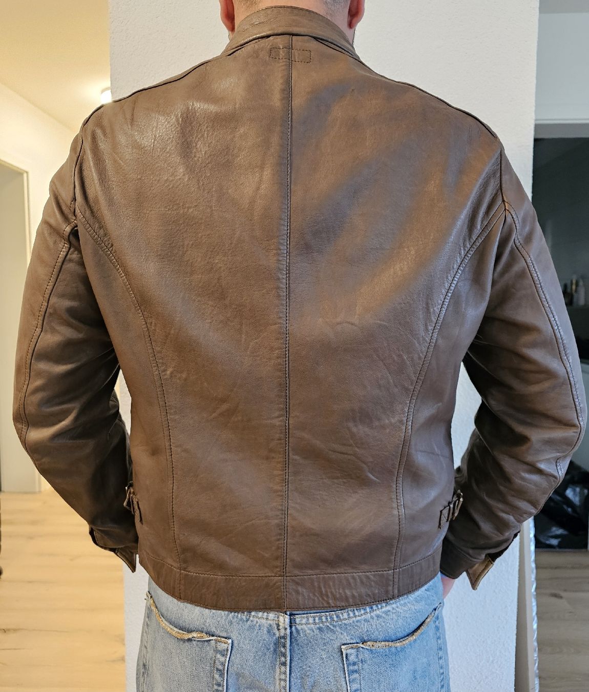 Brunello Cucinelli Giacche: Wunderschöne Echtlederjacke von Brunello Cucinelli, Grösse L – Usato da Dottikon venduto da Chicca_73 2