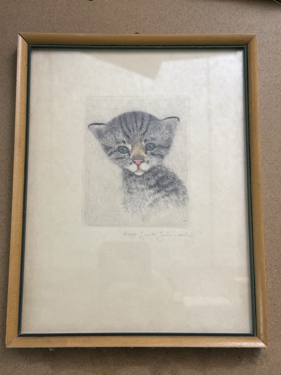 Arts picturaux & lithographies: Guido Gruenwald 1930- Lithographie – D'occasion à Solothurn par NUVICO 2