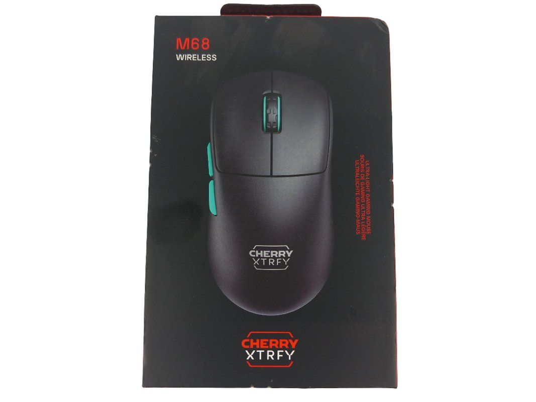 Mouse: CHERRY xtrfy M68 Mouse (Wireless; Black) – Usato da Hünenberg venduto da Restwert_Zug