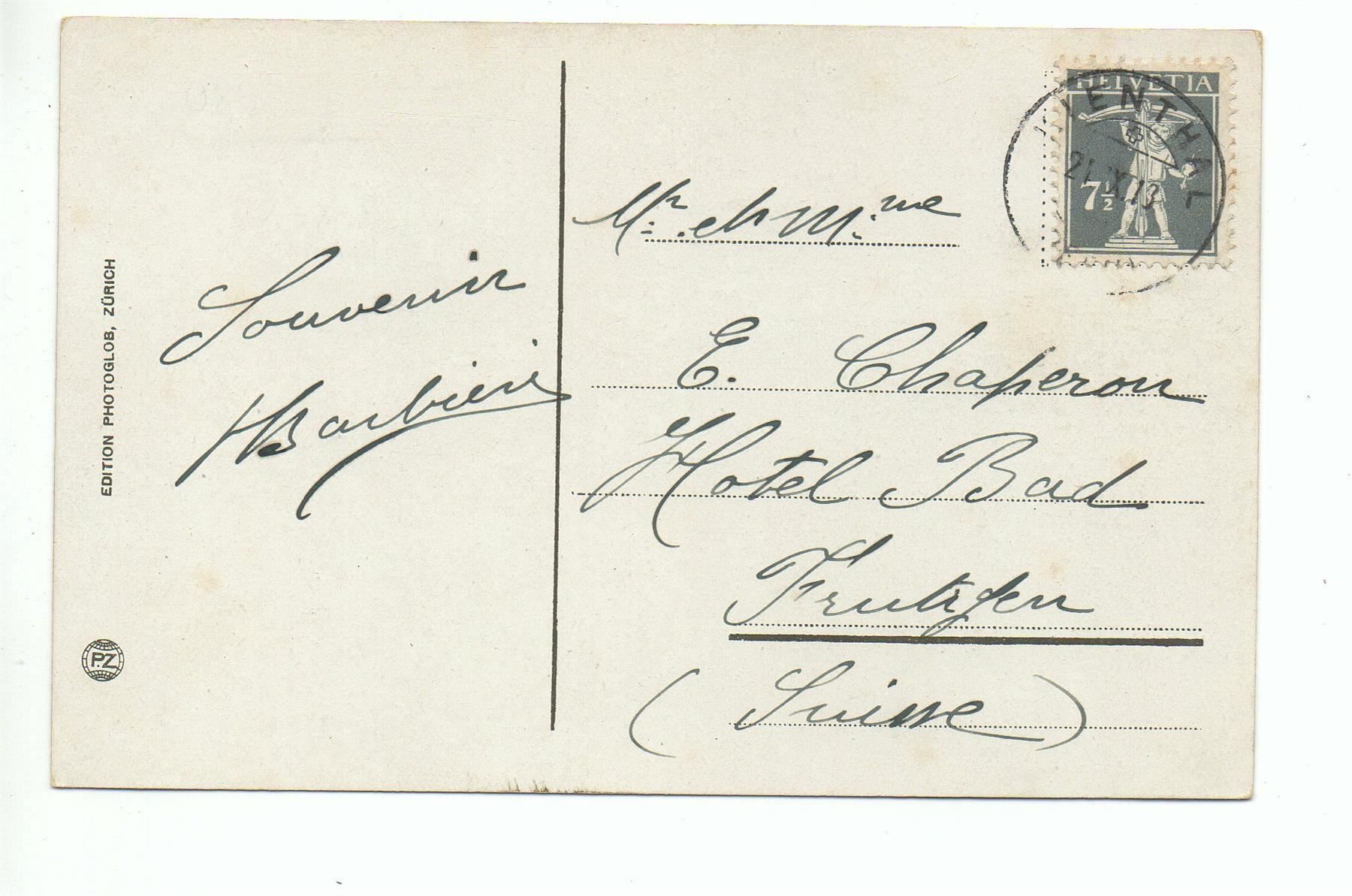 Cartoline postali: KIENTAL Partie im Kiental – Usato da Jona venduto da philajona 1