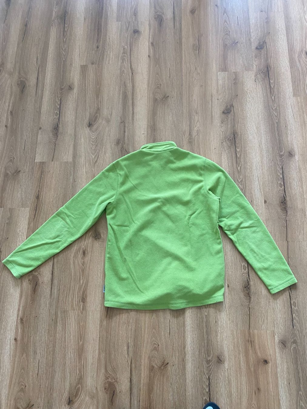 Decathlon Giacche: Green fleece half-zip top – Usato da Olten venduto da ike_z56r 1