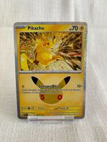 Pokemon 30th Anniversary Celebration Pikachu #052/128 DE