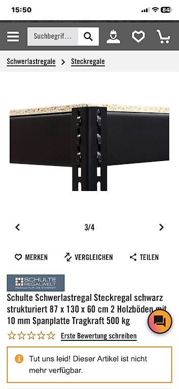 Scaffali: Schwerlast Regal – Usato da Gempenach venduto da Mittelpudel 2