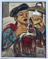 Giuseppe Lippoli - Venditore di castagne 1987