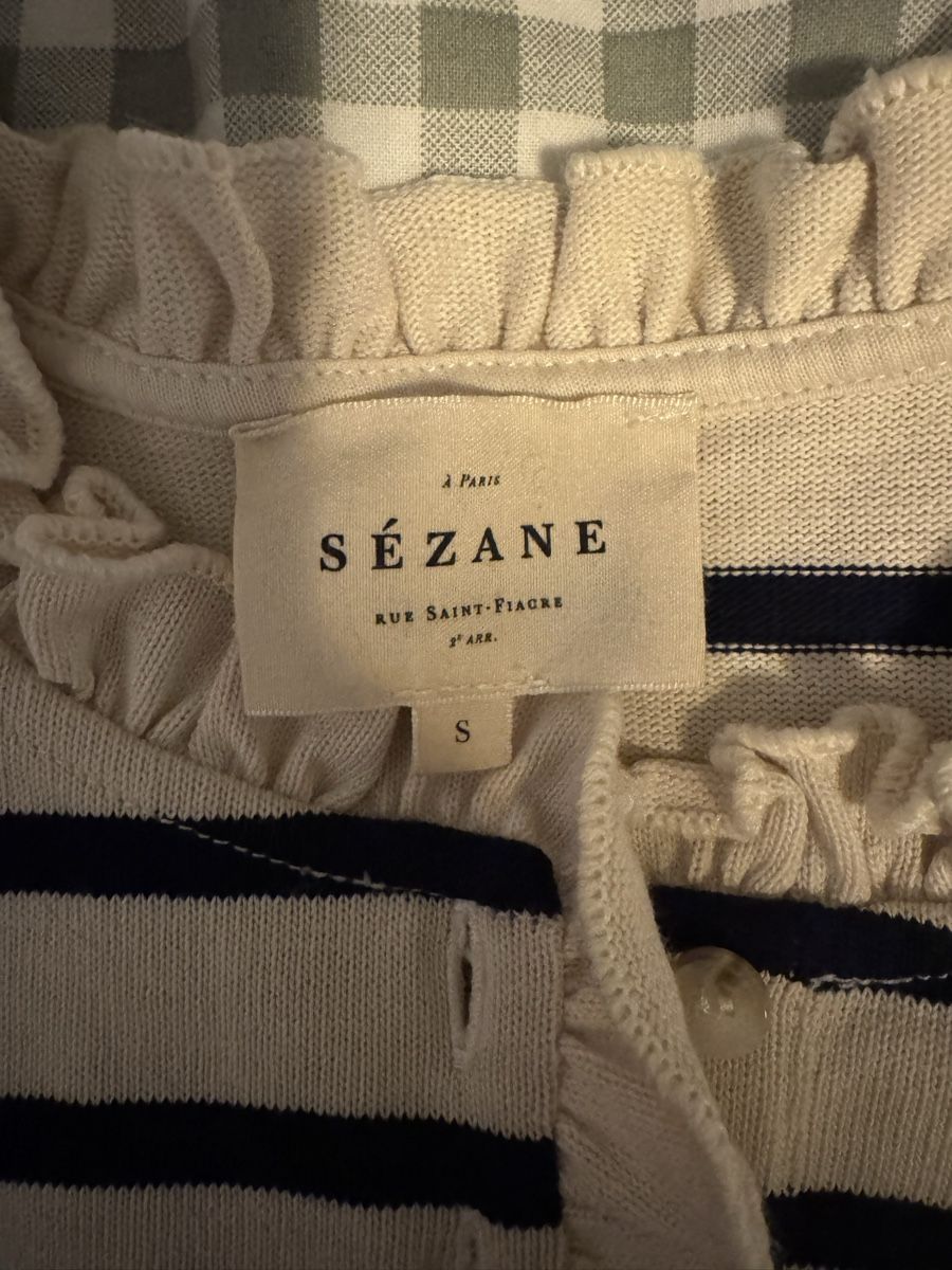 Sezane Tops: Sézane Gaël top – Neu (gemäss Beschreibung) aus Aarau Rohr von ash_m7hq 2