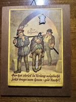 Cadre Ancien Scène de taverne, Pièce de Collection Rare