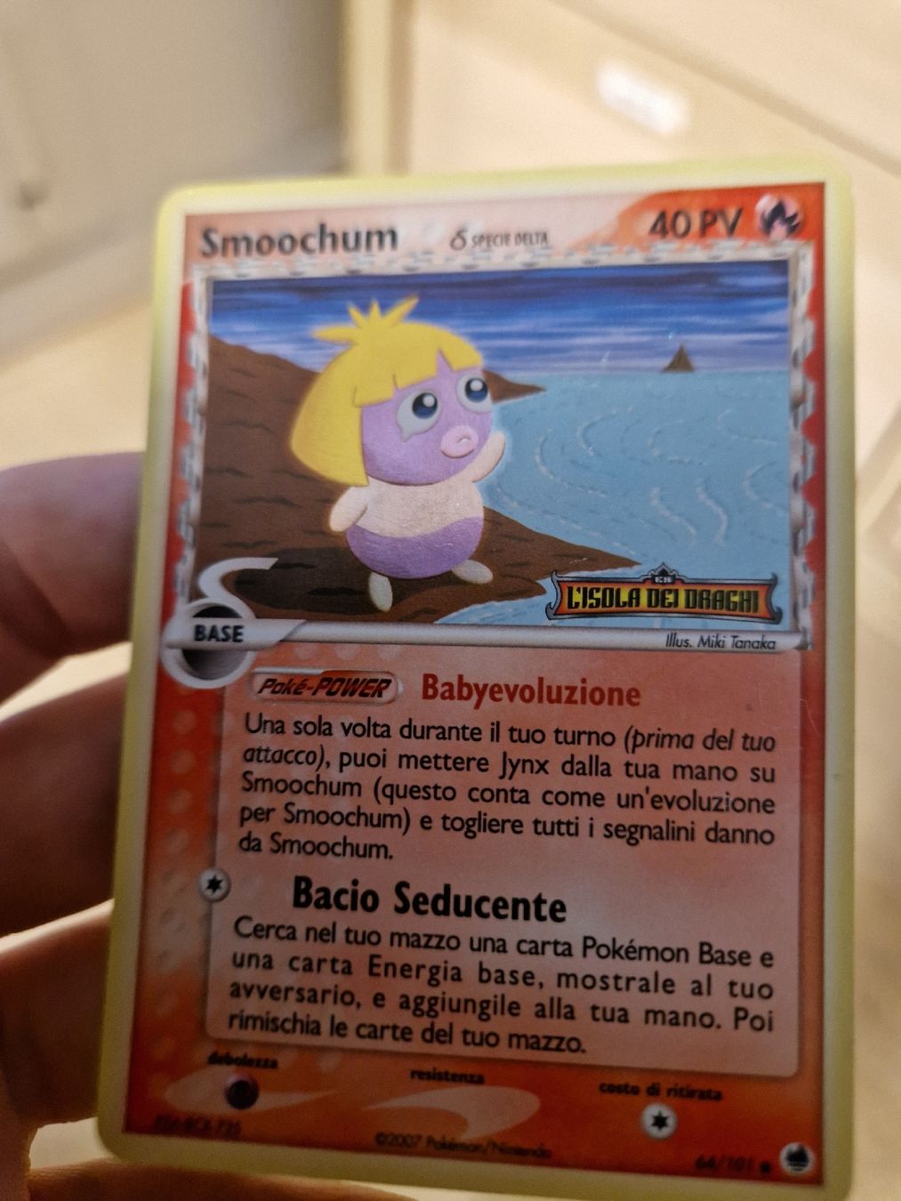 Pokémon Carte collezionabili: Smoochum & Delta Species - Dragon Frontiers – Usato da Romont FR venduto da raj_sjv9 1