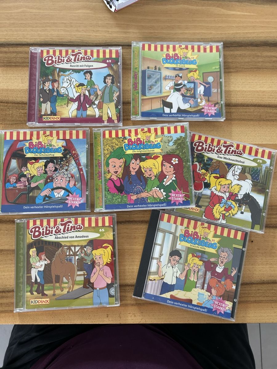CD: 7 CDs Bibi Blocksberg und Bibi und Tina – Usato da Ehrendingen venduto da Antsche