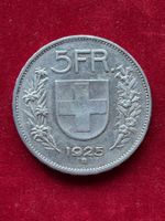 5 Francs 1925 Bern - Wilhelm TELL - Gut SS / Bon Très Beau
