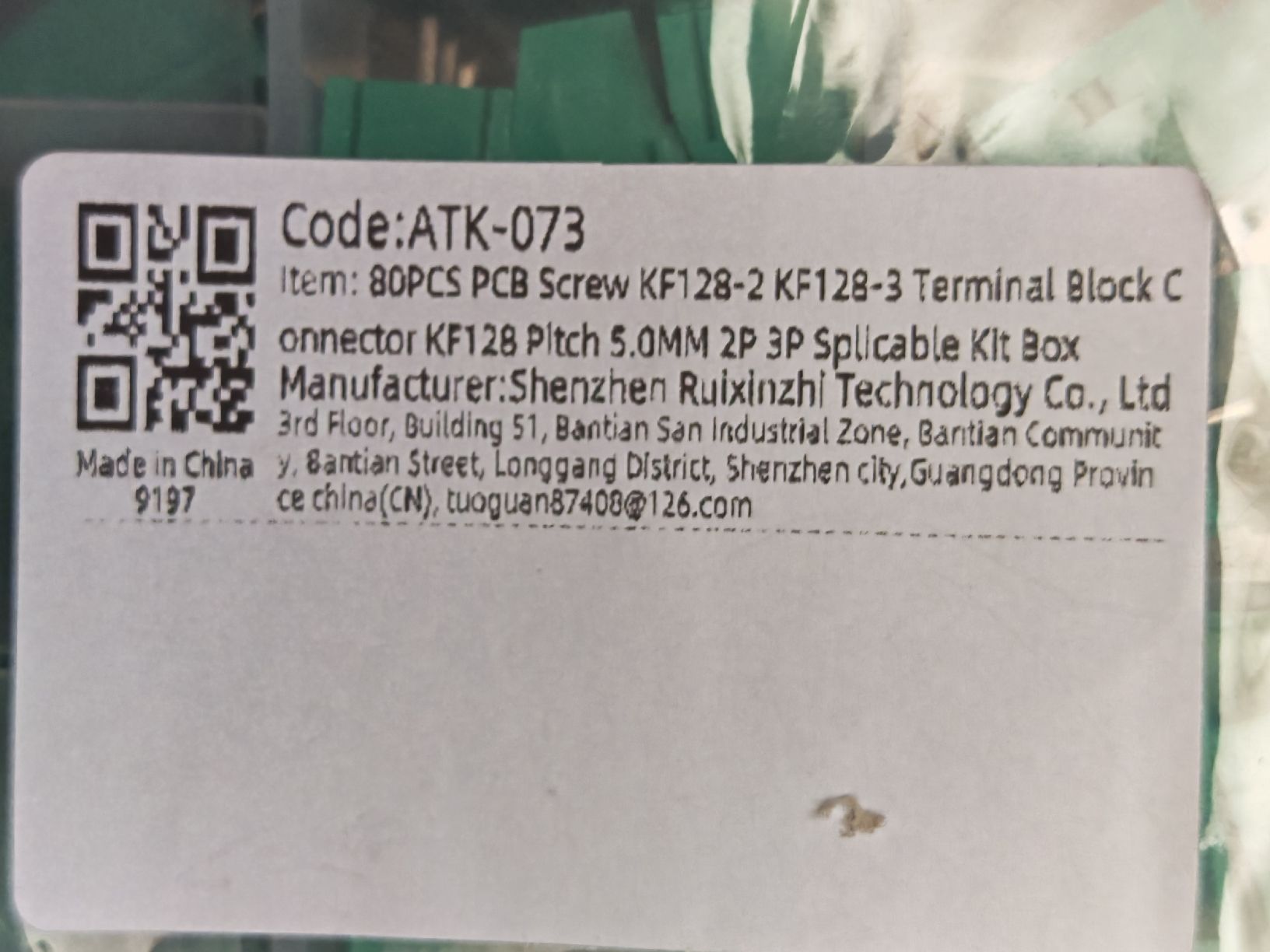 Kit bricolage: boîte de connecteur a bornier a vis – Nuovo (secondo la descrizione) da Fribourg venduto da cristiana_vend 2