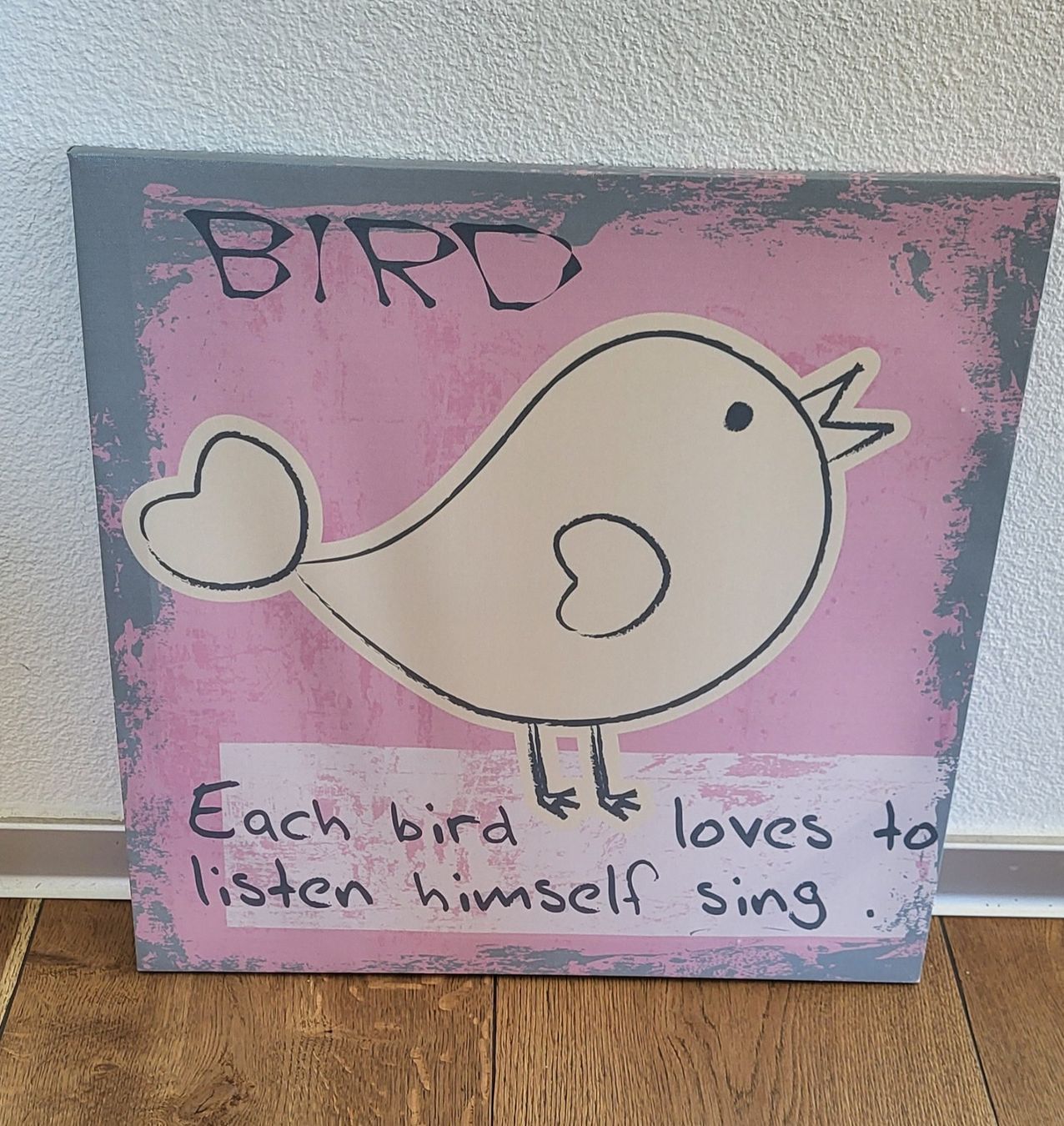 Foto & Immagini: Leinwand Bird, 45x45cm – Nuovo (secondo la descrizione) da Biberist venduto da Nicelotti