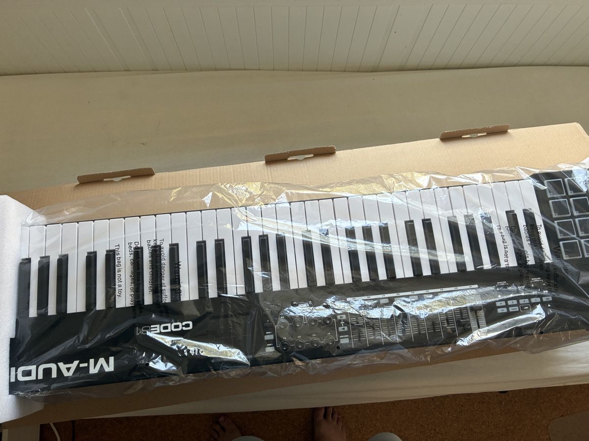 M-Audio Musikinstrumente: M-Audio Code 61 USB MIDI Controller guter Zustand – Neu (gemäss Beschreibung) aus Tegerfelden von phoenix78 1