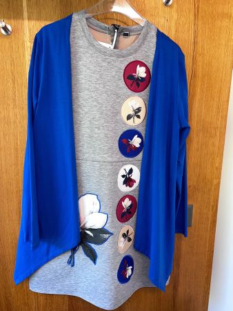 Kleid L (40/42) mit Jacke SIAMOISES