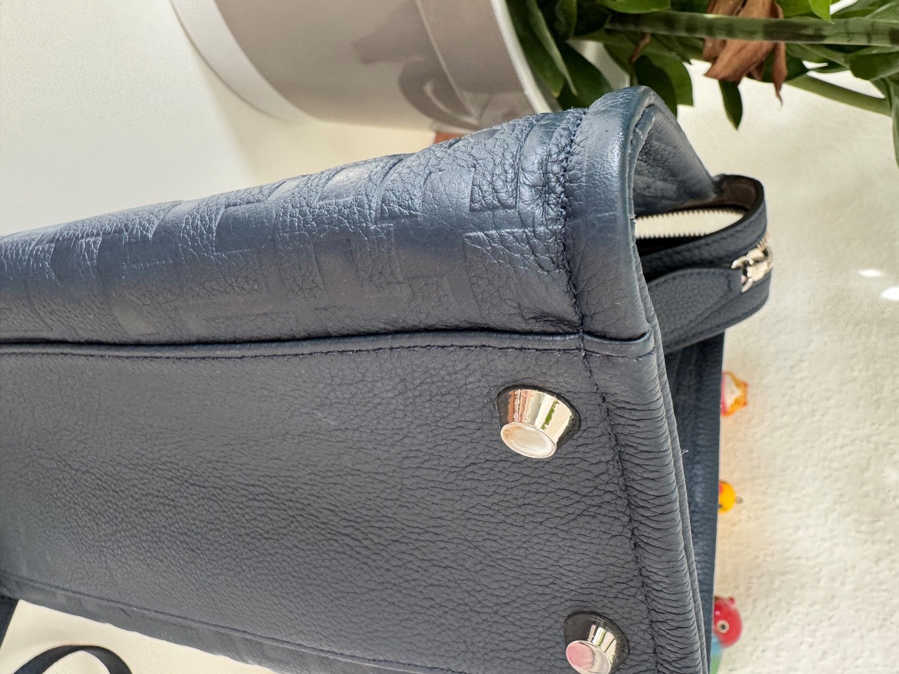Longchamp Taschen: LONGCHAMP Bag "La Voyageuse" Blue Vachette Leder NEU – Neu (gemäss Beschreibung) aus Zuerich von Moochie 5