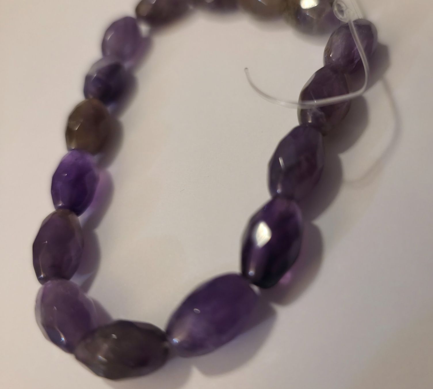 Minerali & Pietre curative: Amethyst Strang 8x12mm. – Nuovo e nell'imballaggio originale da Menziken venduto da Mirager 2