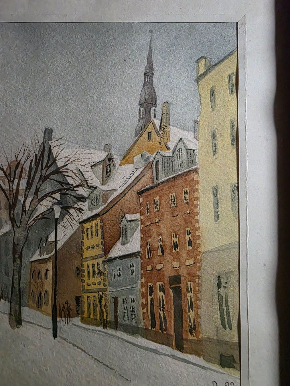 Gemälde: Bild Gemälde Aquarell Davids 1992 – Gebraucht aus Walterswil BE von Lonitti 3