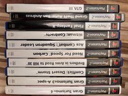 Set 10 giochi PlayStation 2 PS2 usati in buone condizioni