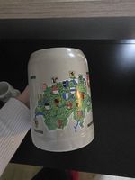 Grand pichet a bière et 3 petits