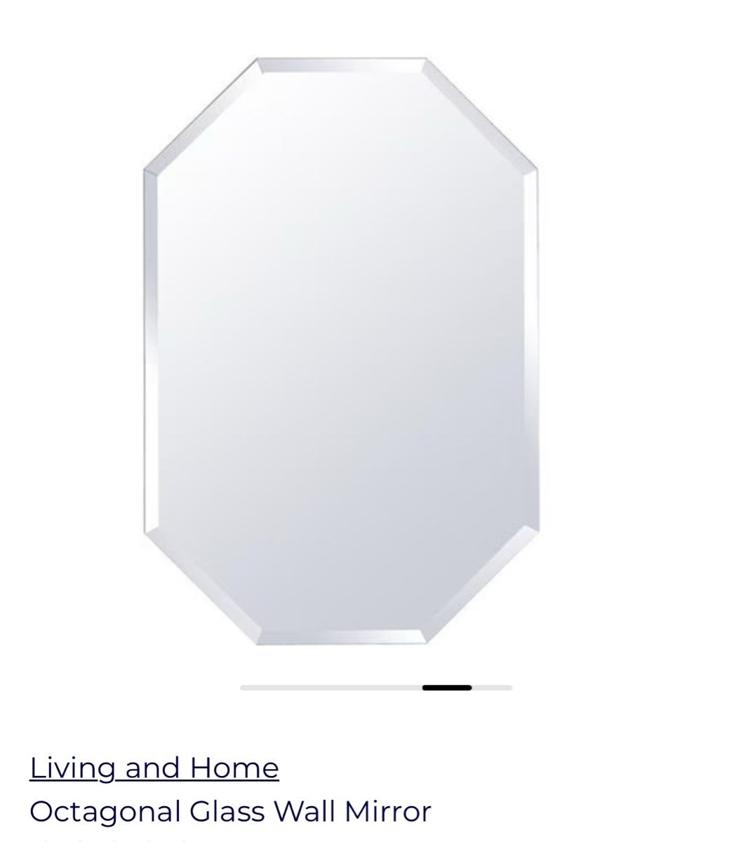 Specchi: Elegant Octagonal Wall Mirror - Unique Accent Piece! – Nuovo (secondo la descrizione) da Bülach venduto da mrt_m2tm 3