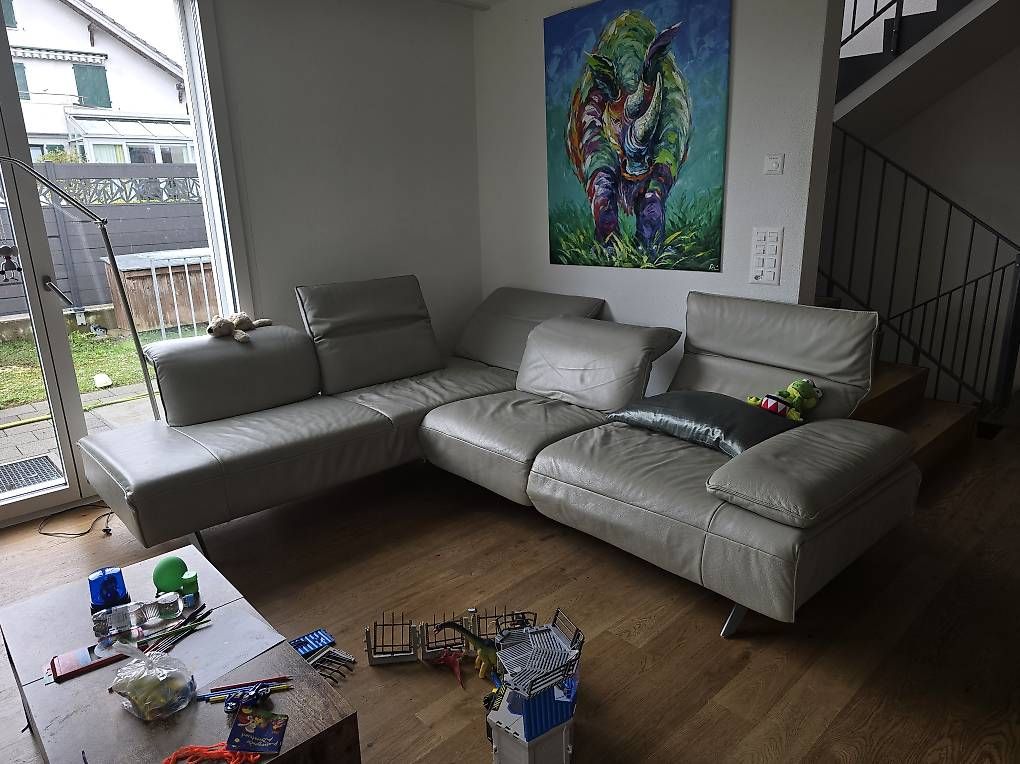 Sofas: Ecksofa Leder – D'occasion à Zuchwil par truegge 1