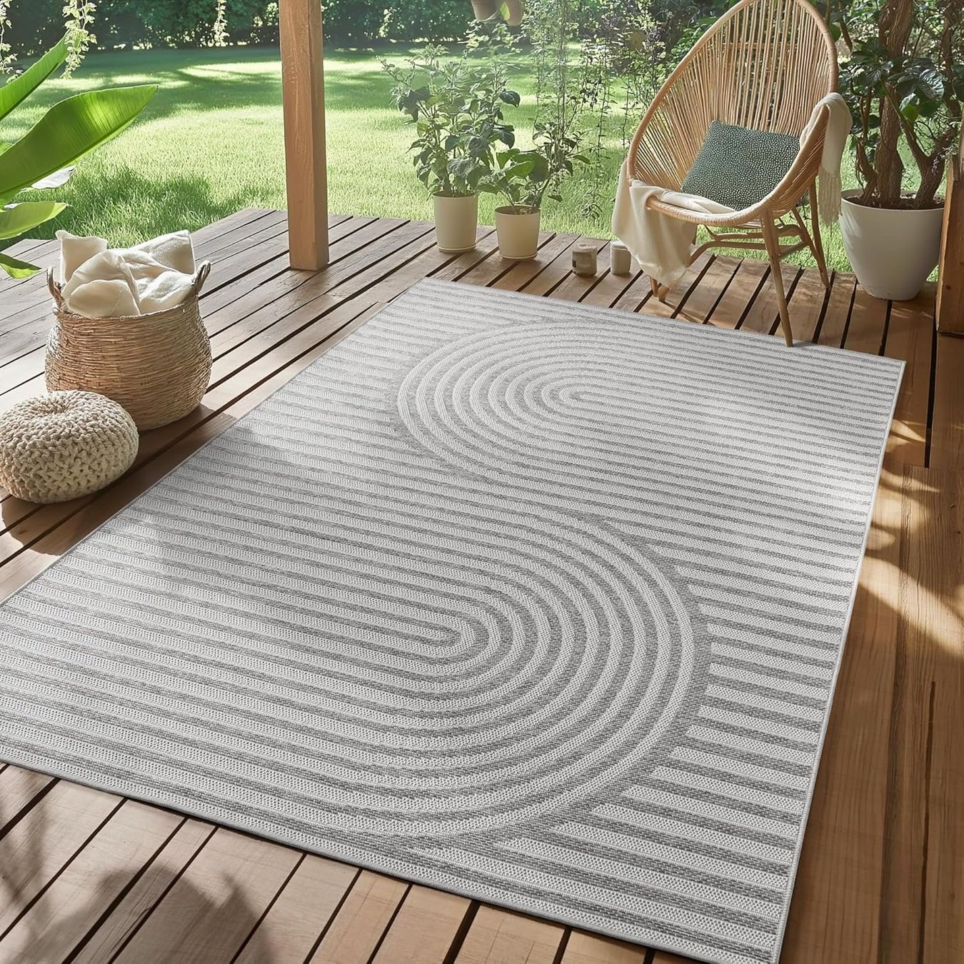TOP PREIS ❌ Moderner Teppich In- & Outdoor n e u 280x370 (Neu und originalverpackt) in Bern für CHF 299 – mit Lieferung auf Ricardo kaufen