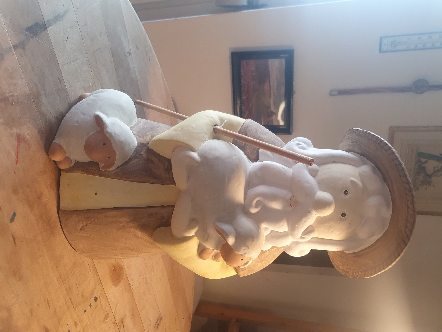 Statuette: Samichlausfigur Ton ca 46 cm hoch – Usato da Zürich venduto da loosebone