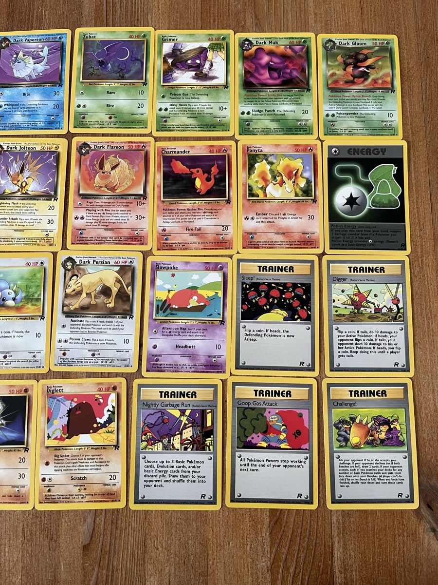 Pokémon Carte collezionabili: Pokémon Karten, englisch, Team Rocket, 32 Karten – Usato da Männedorf venduto da Qurop 2