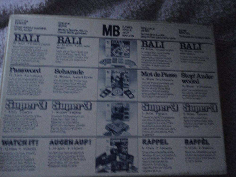 MB Spiele BALI Kartenspiel 1978  Kaufen auf Ricardo