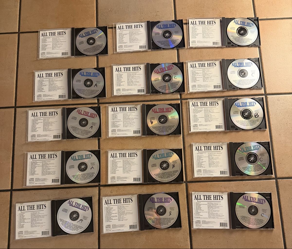 CDs: 15 CD All The Hits compilation compilation album  – Neu (gemäss Beschreibung) aus S. Pietro von nap_9xjt 2